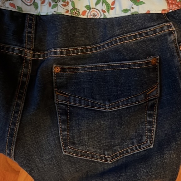 Gap women’s low rise dark wash maternity cropped jeans Size 6 - Picture 6 of 10